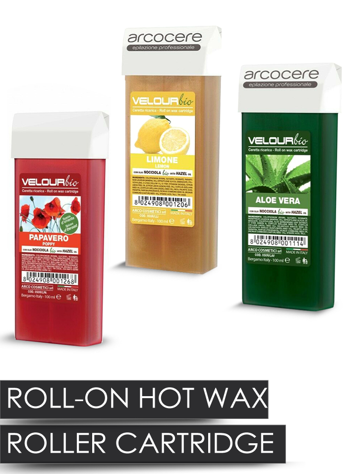 RollOn Hot Wax Roller Cartridge Hair Removal Depilatory 100ml Made in